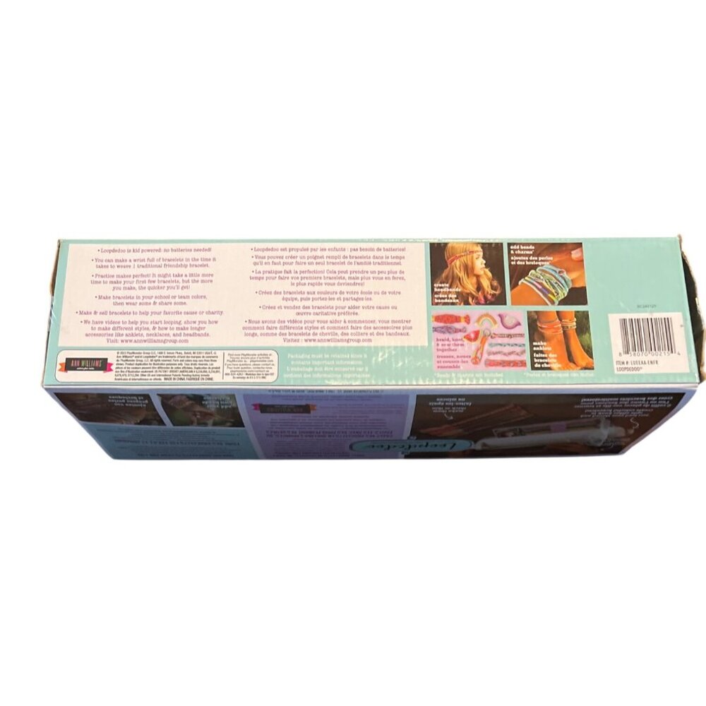 Loopdedoo Friendship Bracelet Maker Kit With Thread & Instructions - Picture 4 of 6